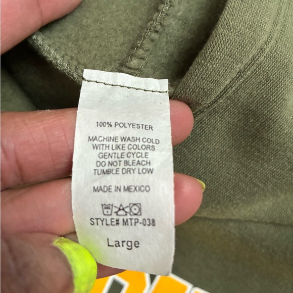 Olive Green Women's Hoodie and Jogger Set l Size Large - Picture 5 of 5